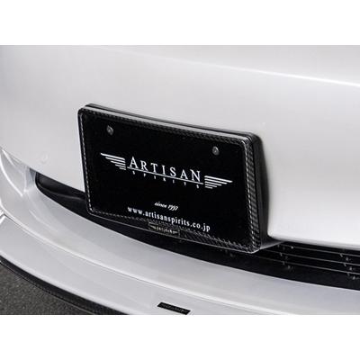 テスラ モデル3 ZAA-3L23P 2019y- BLACK LABEL ナンバーフレーム