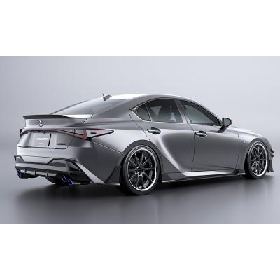 USE30 LEXUS IS 500 (2022.11-) F SPORT BLACK LABEL リアスポイラー カーボン クリア塗装取付 ...