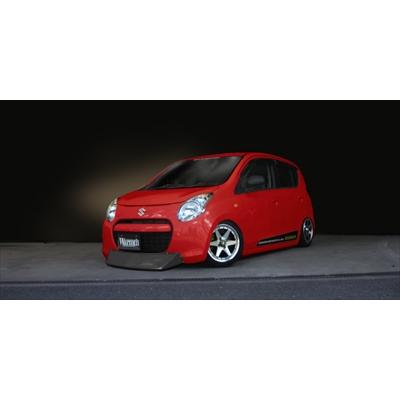 アルト HA25S フロントスポイラー 塗装済み : エアロ.カスタムパーツの