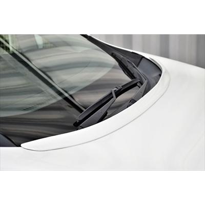 エルグランドE52 ボンネットスポイラー エルグランド E52 後期 ライダー ADESSO ボンネットスポイラー PVC製