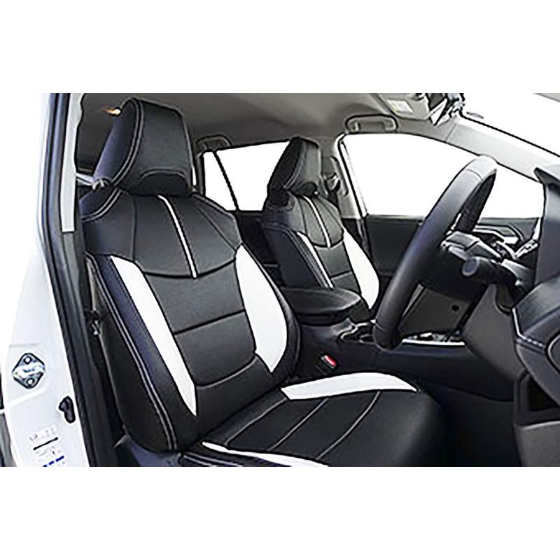 国内最安値 50系 Rav4 G Zpackage G X 専用シートカバー ブラック ホワイト 55 以上節約 Orientalweavers Com