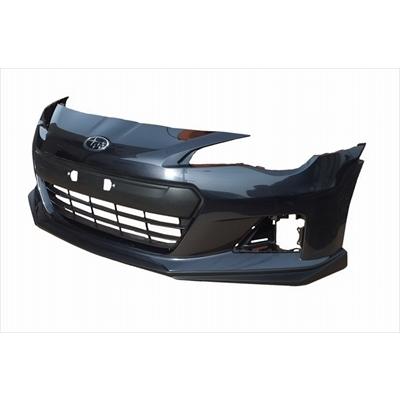 BRZ ZC6 前期 フロントリップスポイラーFRP製 オフブラック塗装済