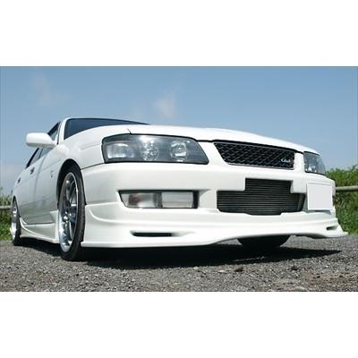 C35ローレル後期 エアロ バンパータイプ フロント加工あり リア新品 直接渡し ローレル C35 エアロセット 後期 メダリスト H11/8〜H14/8 FRP