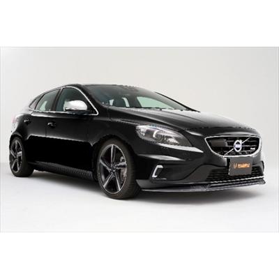 VOLVO V40 madphat FRONT SPOILER 綾織りカーボン製 T5/RD用