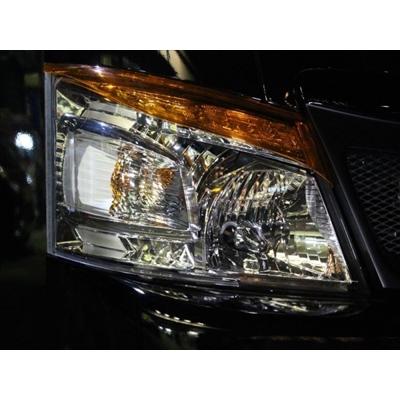 NV350キャラバン E26 1型 標準ボディ アクリル製 アイライン オレンジ