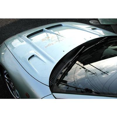 スープラ JZA80 エアースクープボンネット(FRP) 塗装済み : エアロ