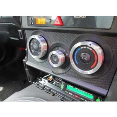 BRZ ZC6 エアコンダイヤルリング マニュアルエアコン用 ブルー