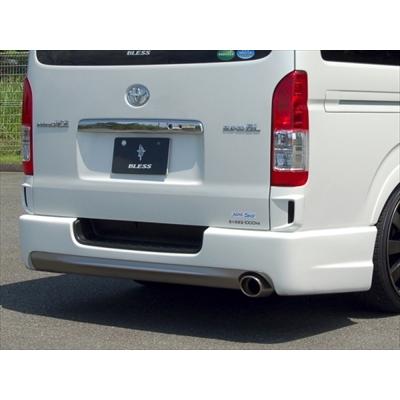 値下げしました！　ハイエース　リアバンパー　標準車用 ハイエース リアバンパー 標準ボディ FRP 未塗装 200系 4型以降