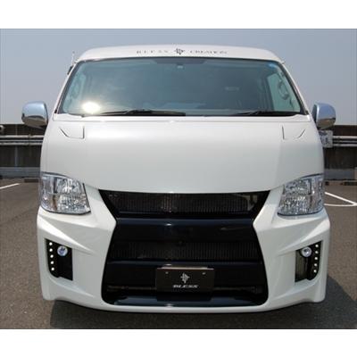 ハイエース 200系 ワイドボディ クールフェイスボンネット FRP製