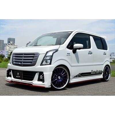 ワゴンR スティングレー MH55S フロントグリル カメラ付き車用 FRP製