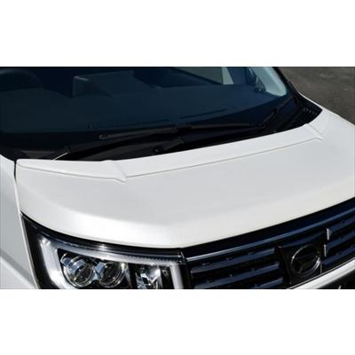 ムーヴカスタム LA150S ボンネットスポイラー 塗装済 ブラックマイカ 
