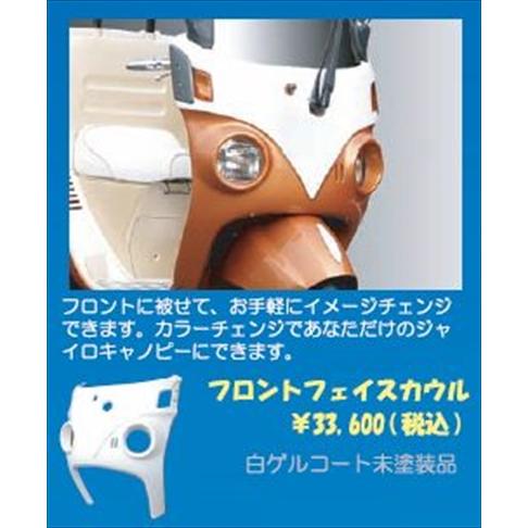 ジャイロキャノピー フロントフェイスカウル 塗装取付込 : エアロ