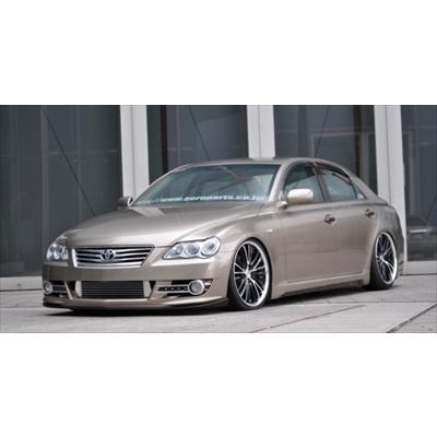 マークＸ120  BOAST フロントバンパー マークX GRX120 BOAST エアロ3点セット 塗装済み : エアロ.カスタム