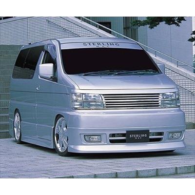 ELGRAND E50 FRONT BUMPER SPOILER : エアロ.カスタムパーツのTopTuner 