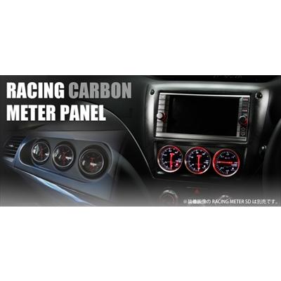 BLITZ（ブリッツ） IMPREZA GRB RACING CARBON METER PANEL Φ60 : エアロ.カスタムパーツの ...