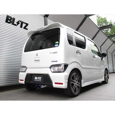 Blitz アルト　Kei ワゴンR リアピース マフラー装着イメージ | BLITZ