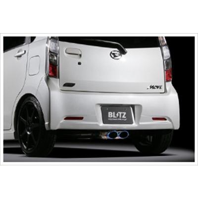 BLITZ ムーヴ カスタム LA100S NUR-SPEC OVAL Ti マフラー BLITZ ムーヴ カスタム LA100S NUR-SPEC OVAL Ti マフラー