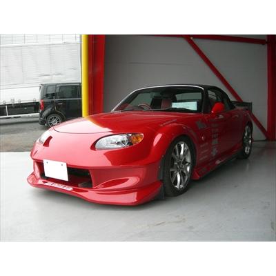 ROADSTER NC フロントバンパー 塗装取付込 : エアロ.カスタムパーツの 