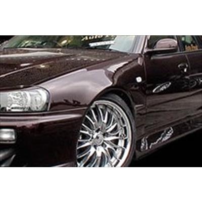 ER34 フロントフェンダー+20mm タイプ1（ダクト1個） : エアロ