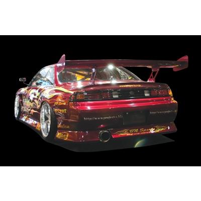 T*n様 s14シルビア BN SPORTS リアバンパー S14 SILVIA T-4/LATTER リアバンパー 塗装取付込 : エアロ.カスタム