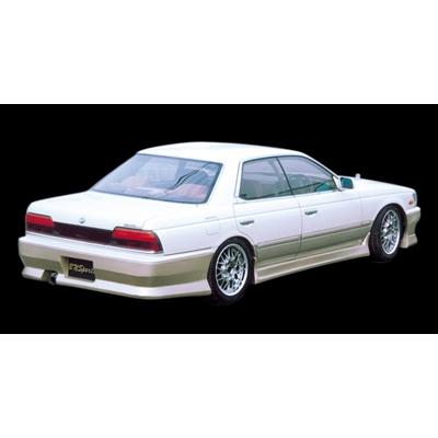 33 ローレル リアバンパー 塗装取付込 : エアロ.カスタムパーツの 