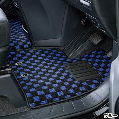 全日本送料無料 プリウス Zvw30 後期 ヴェスティート フロアマット スタンダードタイプ ラティス2 ブルー ヒールパット有 高速配送 Www Intime Univ Org