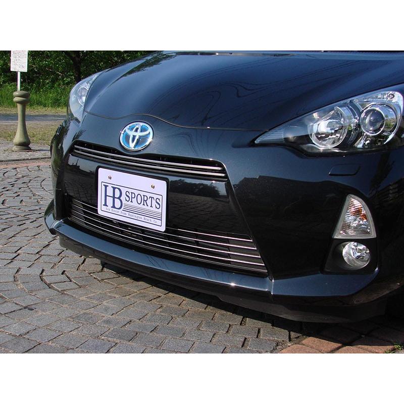 Hbスポ ツ 通販 Paypayモール Aqua アクア フロントグリルアクセント 上下セット エアロ カスタム