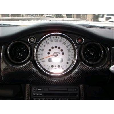 BMW Mini R50/53 センターメーターリング 3P1SET カーボン綾織 