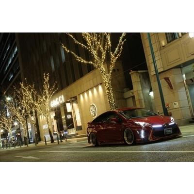 プリウス 50系 前期 GALAXY フロントバンパースポイラー用ラインデイライトの画像