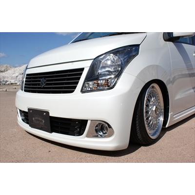 ワゴンR MH23S JUNN フロントスタイリッシュバンパー : エアロ