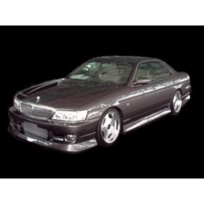 ローレル C35 後期 メダリスト フロントバンパースポイラー 塗装済み