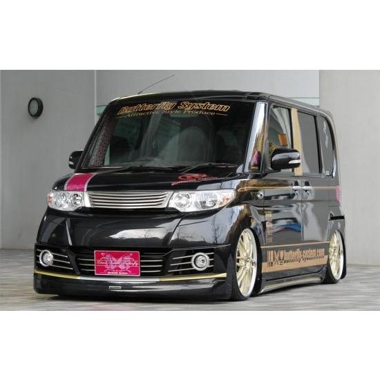 L375 タントカスタム 黒死蝶 セカンドインパクト フロントグリル 素地 ゲルコート仕上げ エアロ カスタムパーツのtoptuner 通販 Paypayモール