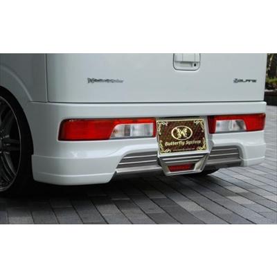 エブリイワゴン DA17W GLANZ リアハーフスポイラー FRP製 塗装取付込