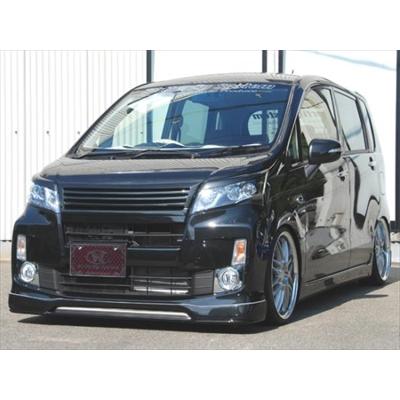 ムーヴ カスタム L100 後期 GLANZ フロントハーフスポイラー : エアロ