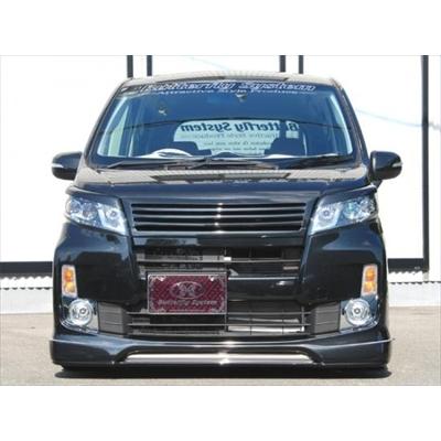 ムーヴ カスタム L100 後期 GLANZ フロントハーフスポイラー : エアロ