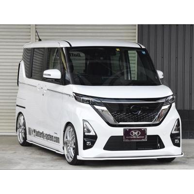 B4系 ルークス ハイウェイスター 前期 GLANZ フロントフラップ 