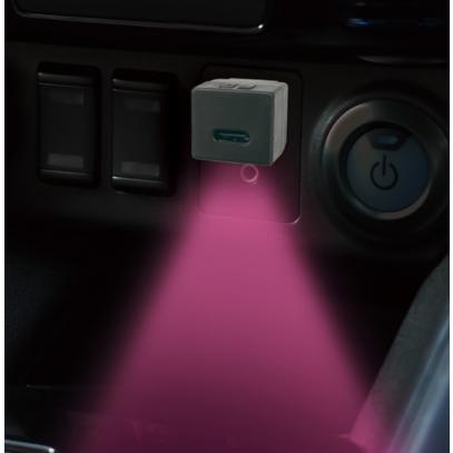 CAPStyle（シーエーピースタイル） ミニUSBイルミ 8color (Type-C