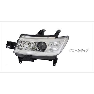 bB QNC20系 LEDライトバー プロジェクターヘッドライト 純正ハロゲン車用 クローム｜toptuner-store｜02