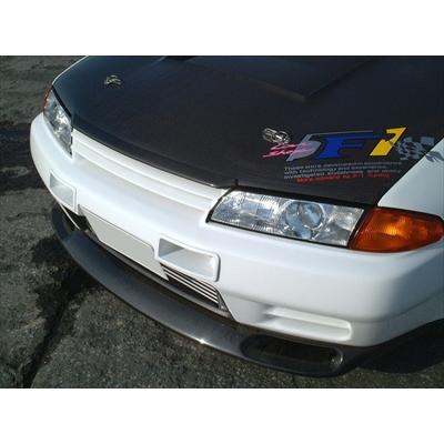 R32 GTR フロントリップスポイラー カーボン 平織 タイプ : エアロ 