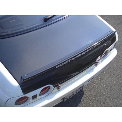 R32 GTR ミニトランクスポイラー カーボン 平織 タイプ : エアロ