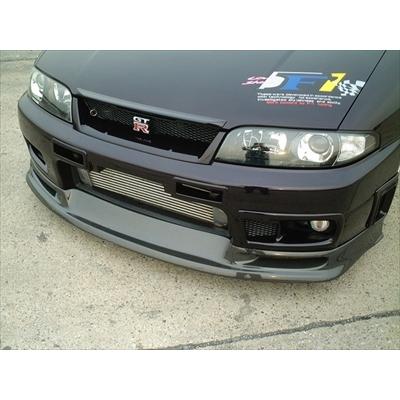 BCNR33　スカイライン　GTR　フロントリップスポイラー　中古 BCNR33 GT-R 純正バンパー用 フロントリップスポイラー 塗装済み