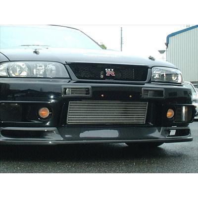 R33 GTR フロントバンパー用 エアーダクト FRP 塗装済み : エアロ