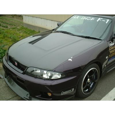 R33 GTR F1ボンネット（純正キャッチ対応品） カーボン 綾織