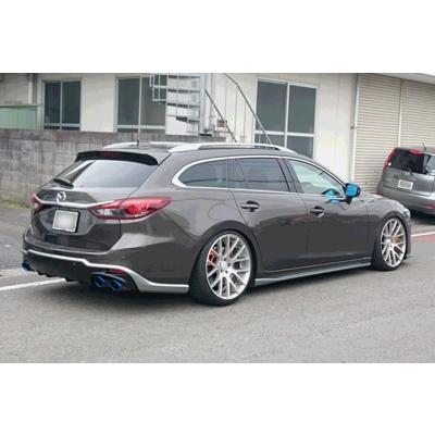 カオス アテンザワゴン GJ系 カオスRSチタニウムテールマフラー 2.5L