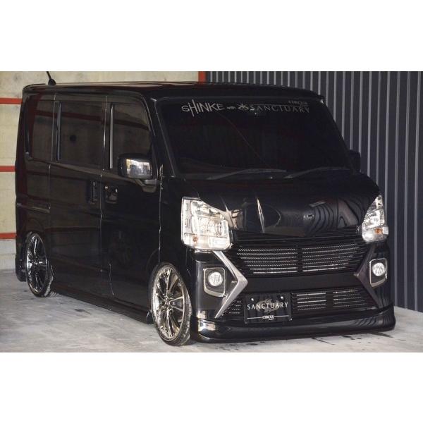 ページ エブリイワゴン エアロ カスタムパーツのtoptuner 通販 Paypayモール Da17w フロントフェイスマスク 塗装