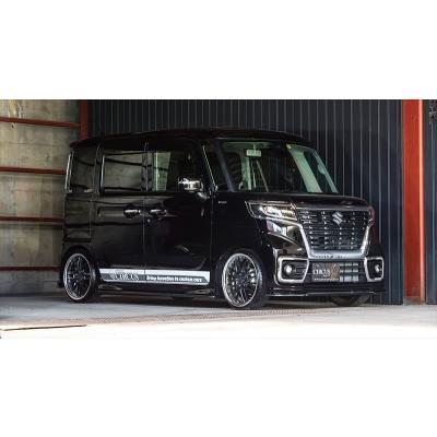 サイドスポイラー：スペーシア・カスタム〔MK53S〕エクステタイプ△無塗装品 サイドスポイラー：スペーシア・カスタム〔MK53S〕エクステ