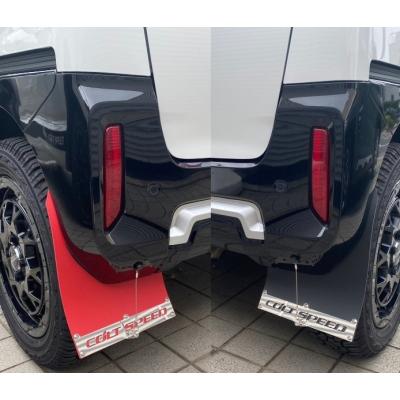 DELICA MINI マッドフラップ ブラック デリカミニ】マッドフラップ ブラックモデル 商品詳細【オート