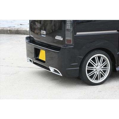 エブリイワゴン DA64W リアバンパースポイラー 塗装済み : エアロ 