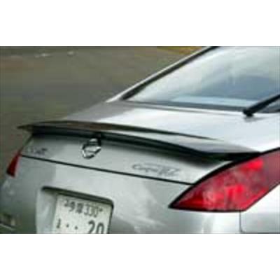 Z33 Zスポーツリアスポイラー カーボン製 クリア塗装済み : エアロ