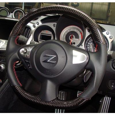 フェアレディZ Z34 カーボンコンビネーションステアリング D フェアレディZ Z34 カーボンコンビネーションステアリング D